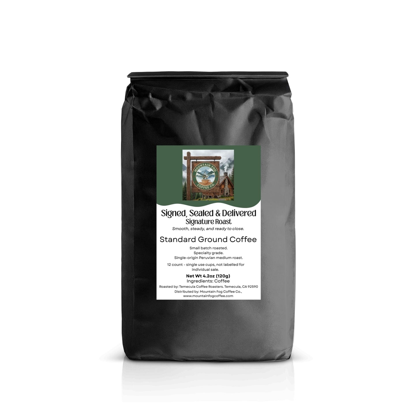 Signed, Sealed &amp; Delivered. (Peru Coffee Pods)